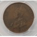 AUSTRALIA 1925 . ONE 1 PENNY . PCGS VF35